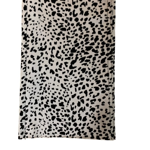 Rag & Bone High Rise Cheetah Print Raw Hem Jeans Size 24 - Picture 6 of 11